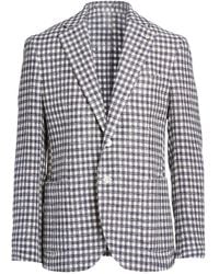 L.B.M. 1911 - Blazer Cotton, Acrylic, Linen, Polyamide - Lyst