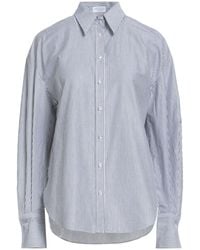 Brunello Cucinelli - Shirt Cotton, Polyamide, Polyester, Brass - Lyst