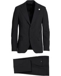 Lardini - Suit Wool, Polyester, Elastane - Lyst