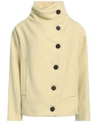 Alysi - Crème Coat Virgin Wool - Lyst