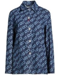 KENZO - Denim Outerwear Cotton - Lyst