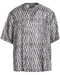 Giorgio Armani - T-Shirt Silk, Lyocell, Polyamide, Cashmere - Lyst