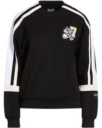 EA7 - Sweatshirt Cotton, Polyamide - Lyst