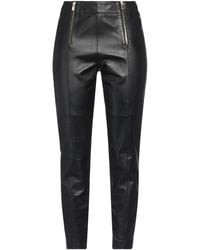 Pinko - Pants Sheepskin, Viscose, Polyamide, Elastane - Lyst