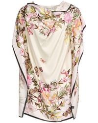 Shirtaporter - Top Silk, Cotton, Elastane - Lyst