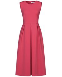 Harris Wharf London Midikleid - Rot