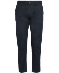 Officina 36 - Pants Cotton, Elastane - Lyst