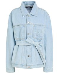 KARL LAGERFELD - Denim Outerwear Cotton - Lyst