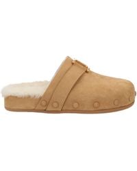 Chloé - Sand Mules & Clogs Leather - Lyst