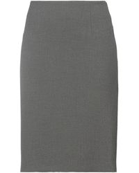Cappellini By Peserico Midi Skirt - Grey