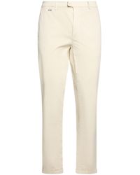 Tramarossa - Ivory Pants Cotton, Elastane - Lyst