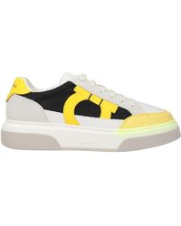 Ferragamo - Cassina Gan1 Light Sneakers Textile Fibers, Calfskin - Lyst