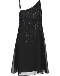 Patrizia Pepe Kurzes Kleid - Schwarz