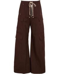 Rick Owens - Pants Cotton, Elastane - Lyst