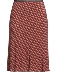 Siyu - Midi Skirt Viscose, Elastane - Lyst