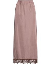 Alysi - Maxi Skirt - Lyst