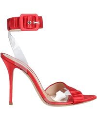 Casadei - Sandals Textile Fibers, Plastic - Lyst