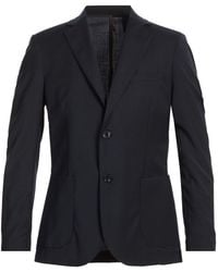 Exte - Midnight Blazer Polyester, Wool, Elastane - Lyst