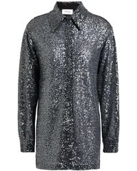 Ottod'Ame - Charcoal Shirt Polyester - Lyst