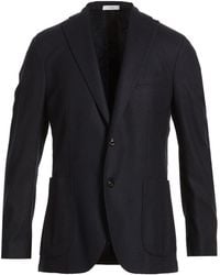 Boglioli - Midnight Blazer Virgin Wool, Polyamide, Acrylic, Cashmere, Elastane - Lyst
