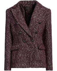 Rag & Bone - Plum Blazer Wool, Polyester, Acrylic, Nylon - Lyst