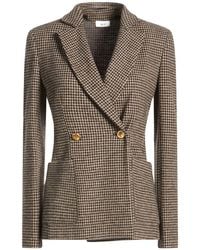 Harris Wharf London - Blazer Virgin Wool, Cotton, Polyamide, Elastane - Lyst