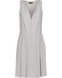 Emporio Armani - Mini Dress - Lyst