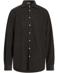Massimo Alba - Dark Shirt Cotton - Lyst