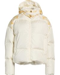 Versace - Ivory Puffer Polyamide - Lyst