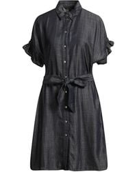 ARMANI EXCHANGE - Mini Dress Lyocell - Lyst