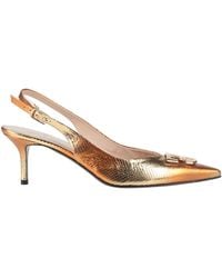 Fabi - Copper Pumps Leather - Lyst