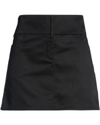 Courreges - Mini Skirt Polyester, Cotton - Lyst