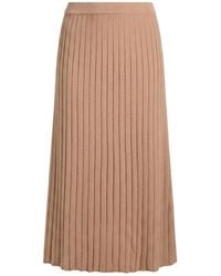 Carla G - Midi Skirt Viscose, Polyester, Nylon - Lyst