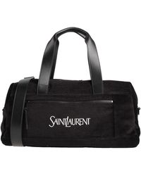 Saint Laurent - Duffel Bags Textile Fibers, Calfskin - Lyst