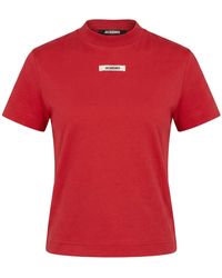 Jacquemus - T-Shirt Cotton, Elastane - Lyst