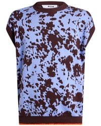 MSGM - Sweater Cotton - Lyst