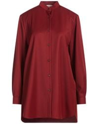 Agnona - Brick Shirt Wool - Lyst