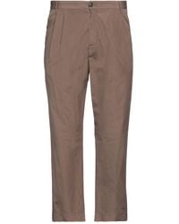 Grifoni - Khaki Pants Cotton - Lyst