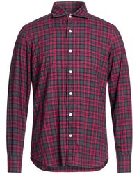 Finamore 1925 - Charcoal Shirt Cotton - Lyst