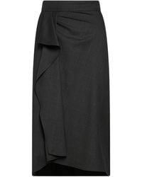Isabel Marant - Midi Skirt Virgin Wool - Lyst
