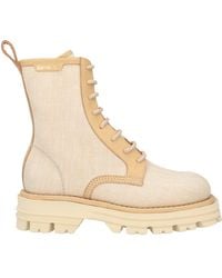 Barracuda - Ankle Boots Linen, Leather - Lyst