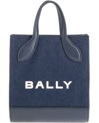 Bally - Handbag Textile Fibers - Lyst
