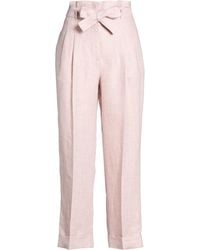 Peserico - Pants Linen, Viscose, Silk - Lyst