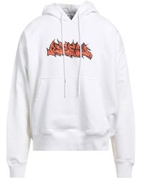 Off-White c/o Virgil Abloh - Off-White OMBB085S22FLE007 0120 Weißer Hoodie - Lyst