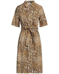 Caractere - Midi Dress Cotton, Elastane - Lyst