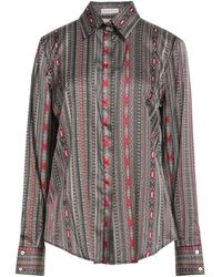 Camicettasnob - Shirt Viscose, Silk, Elastane - Lyst