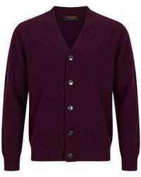 Officina 36 - Cardigan Wool, Polyamide - Lyst