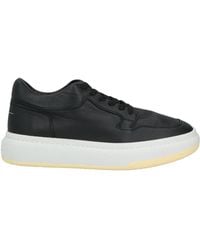 MM6 by Maison Margiela - Vitello Nappato Low Sneakers - Lyst