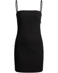 HUGO - Mini Dress Recycled Polyester, Polyester, Viscose, Elastane - Lyst