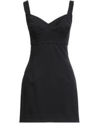 Dolce & Gabbana - Mini Dress Virgin Wool, Polyamide, Elastane - Lyst